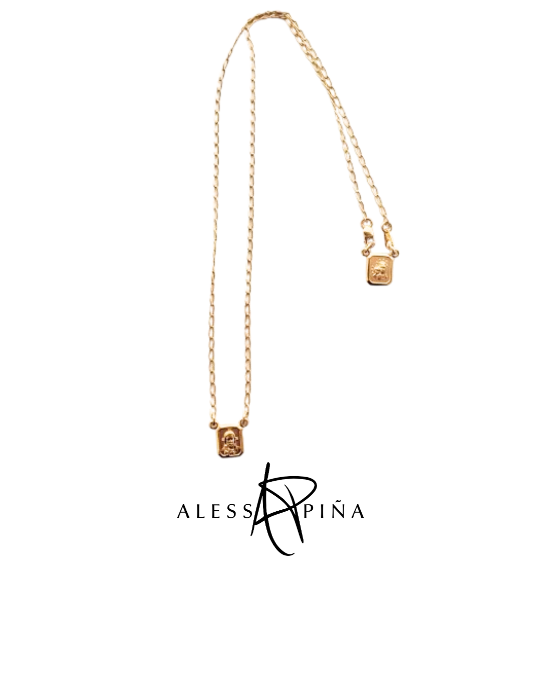 Collar Escapulario Plata