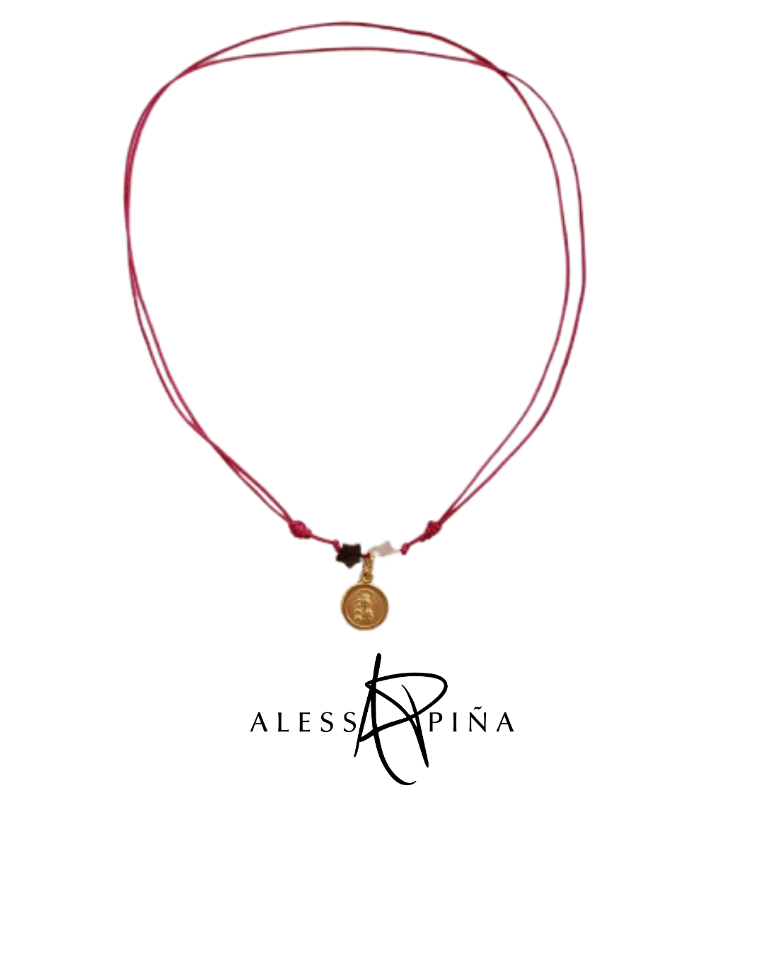 Collar Hilo rojo