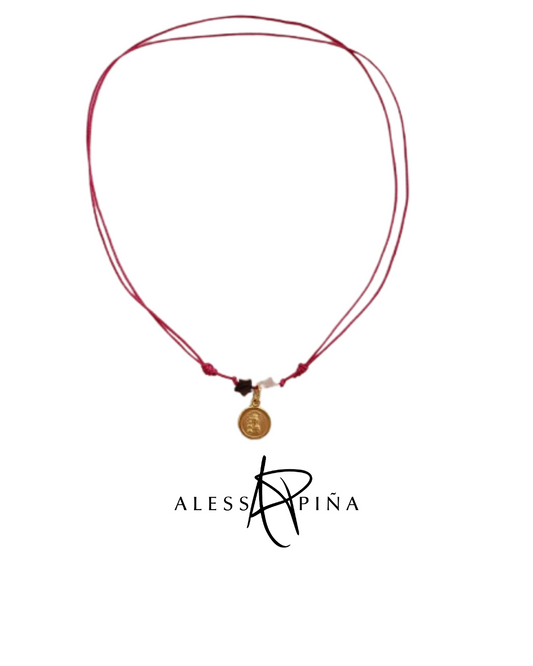 Collar Hilo rojo