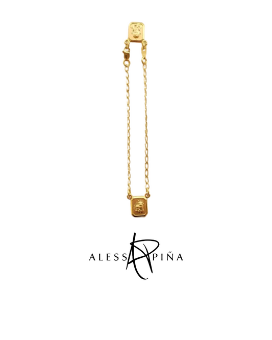 Pulsera Escapulario Plata